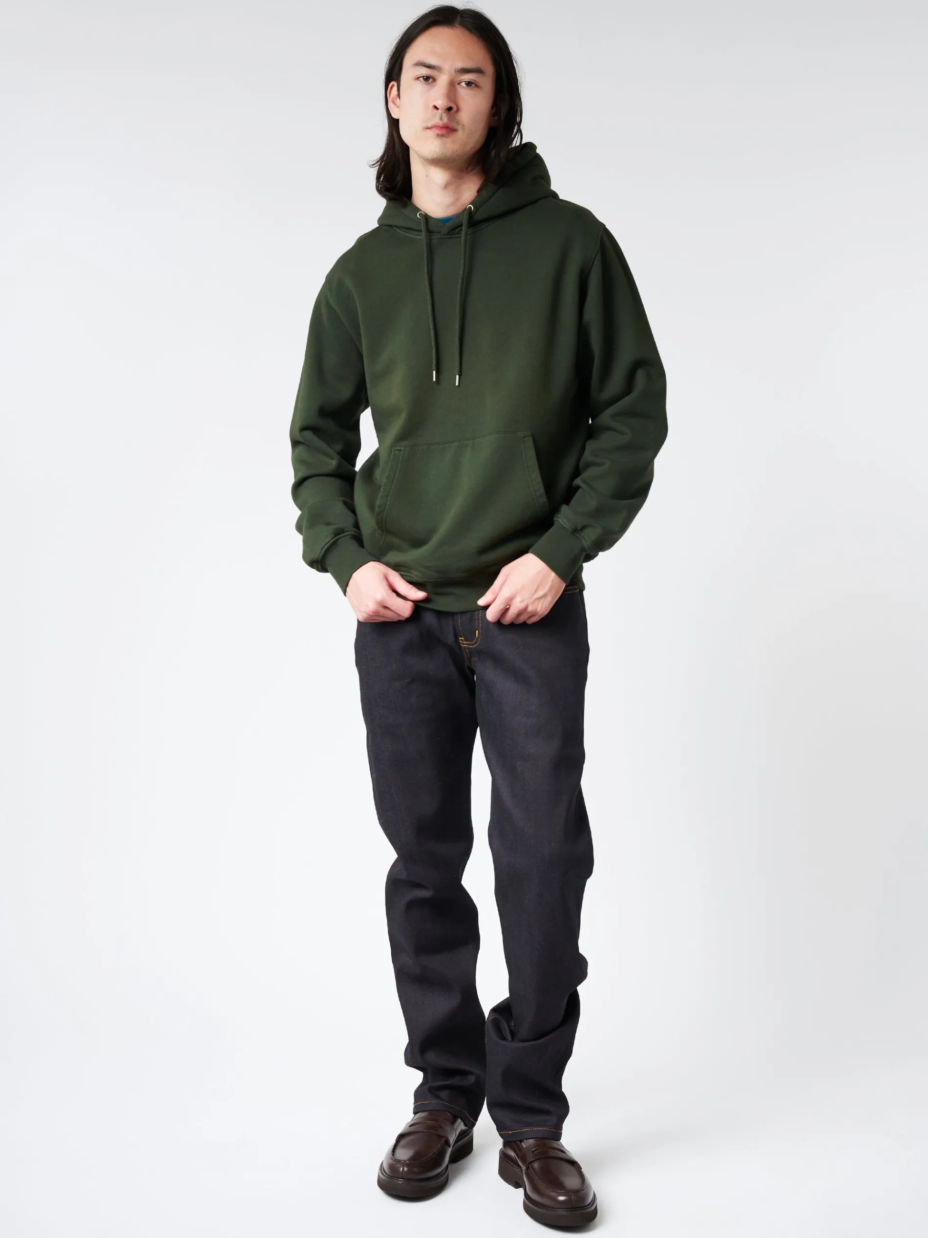 Colorful Standard - Classic Organic Hoodie in Hunter Green