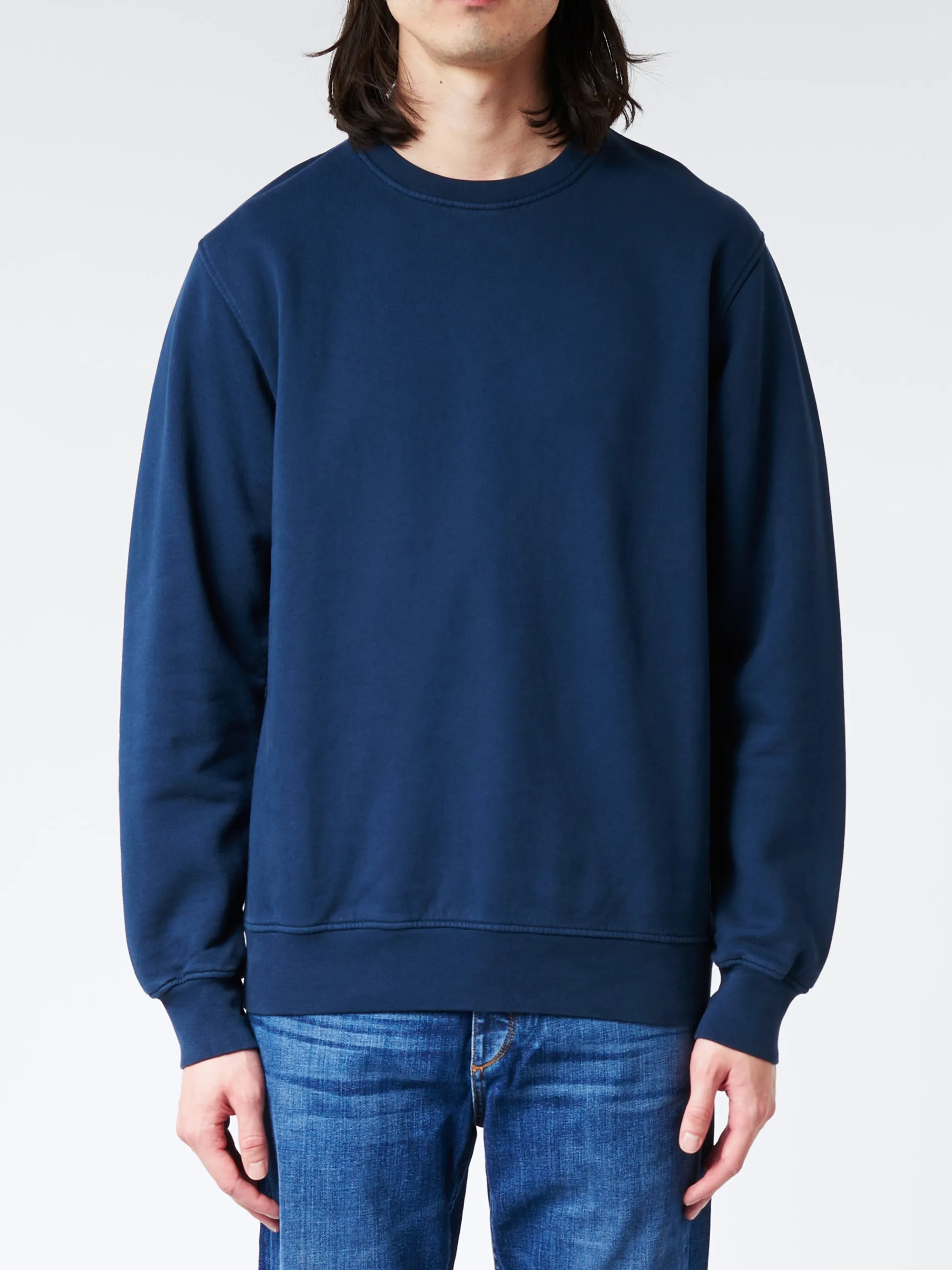 Colorful Standard - Classic Organic Crew in Navy Blue