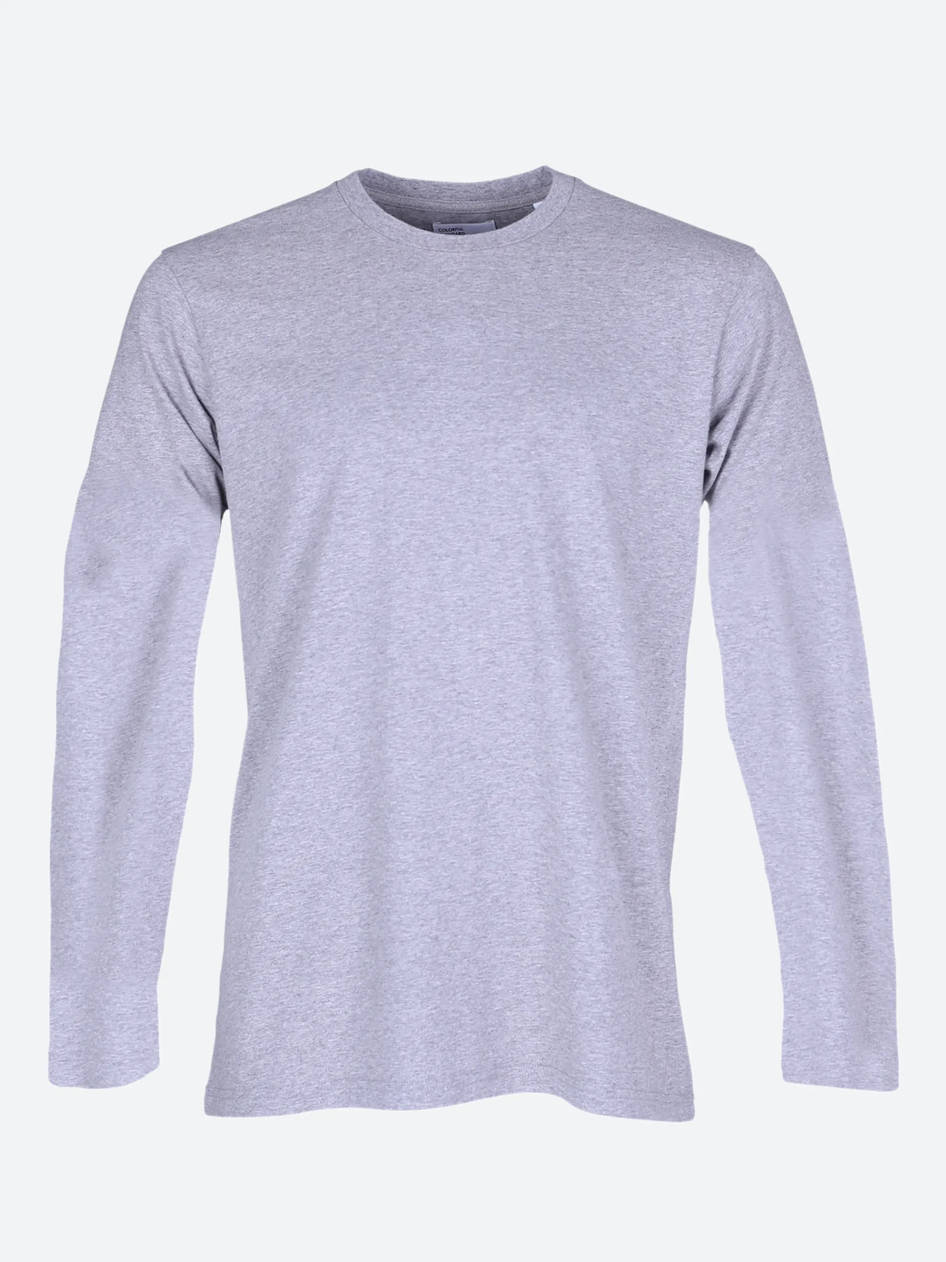 Colorful Standard - Classic Organic Long Sleeve Tee in Heather Grey