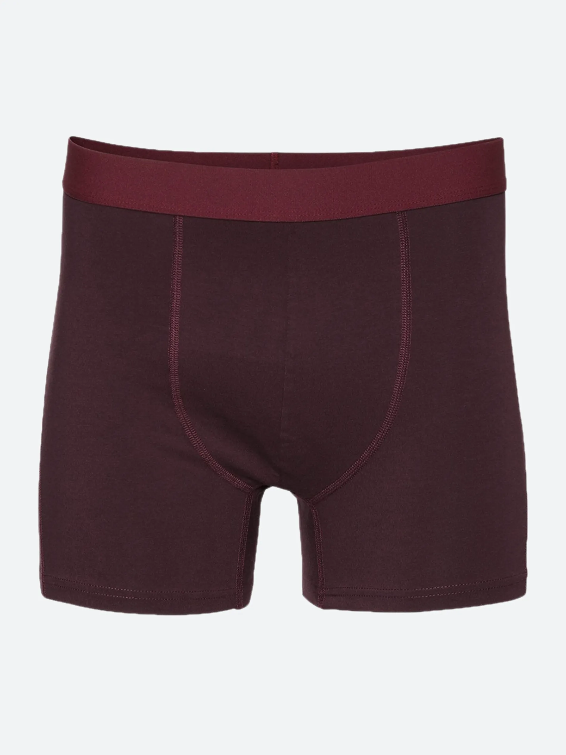Colorful Standard - Classic Organic Boxer Briefs in Oxblood Red