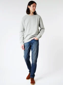 Colorful Standard - Classic Organic Crew in Heather Grey