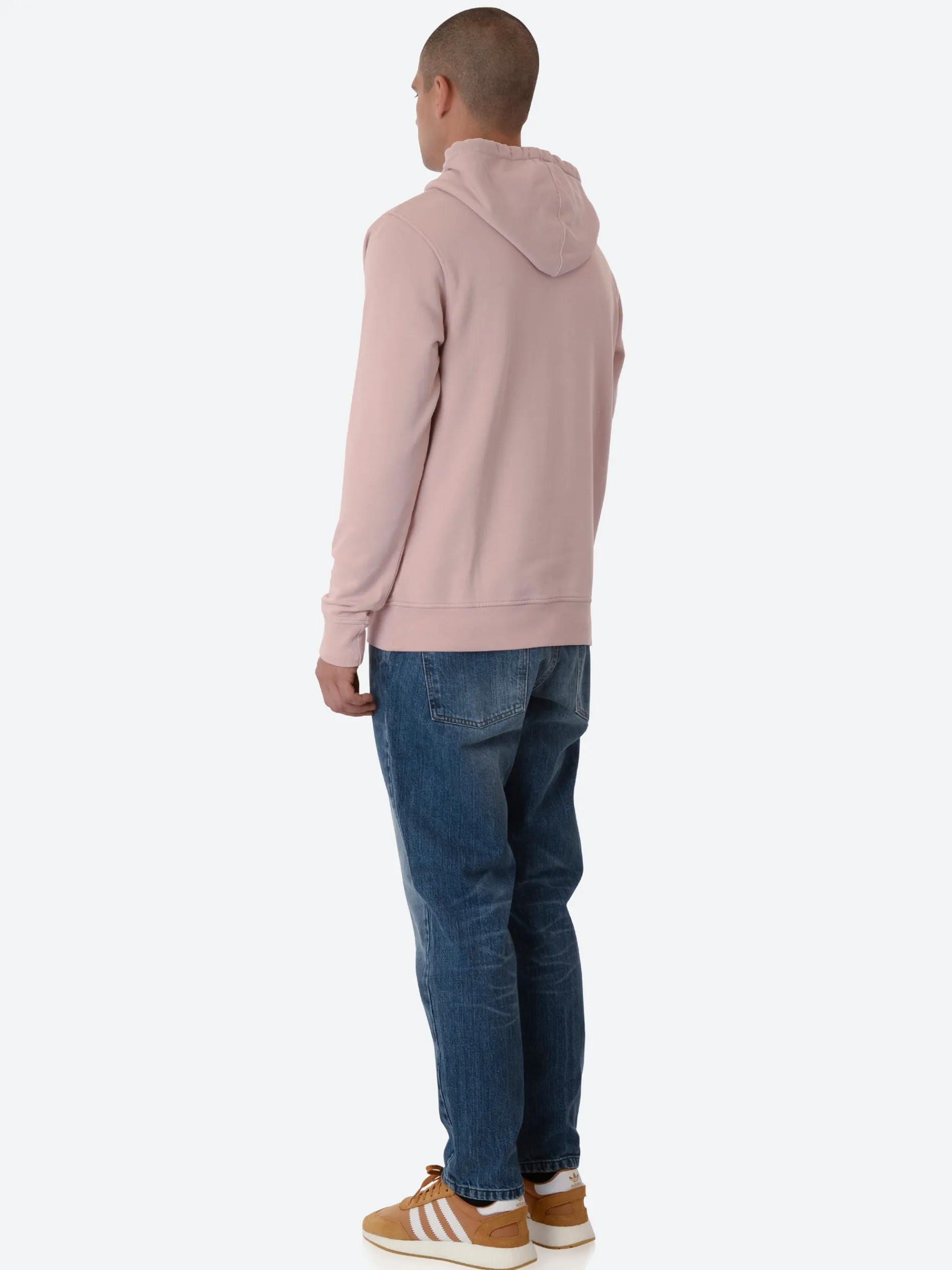 Colorful Standard - Classic Organic Hoodie in Faded Pink
