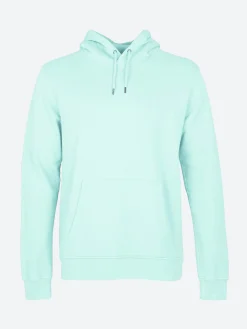 Colorful Standard - Classic Organic Hoodie in Light Aqua