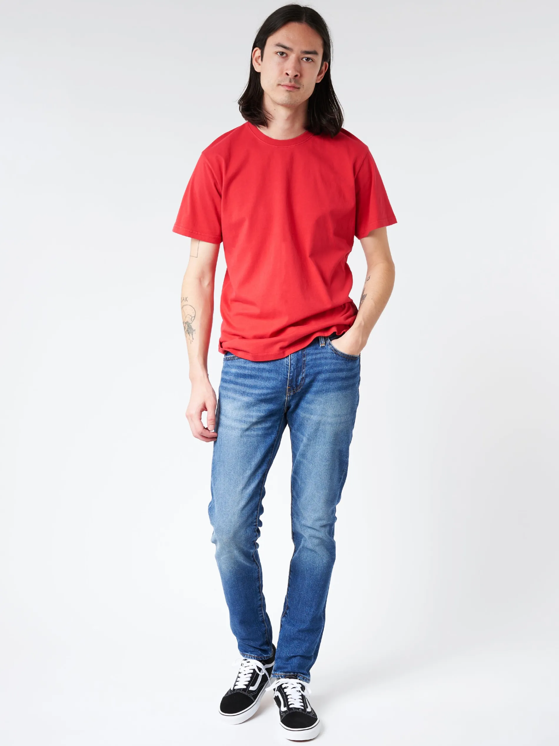 Colorful Standard - Classic Organic Tee in Scarlet Red