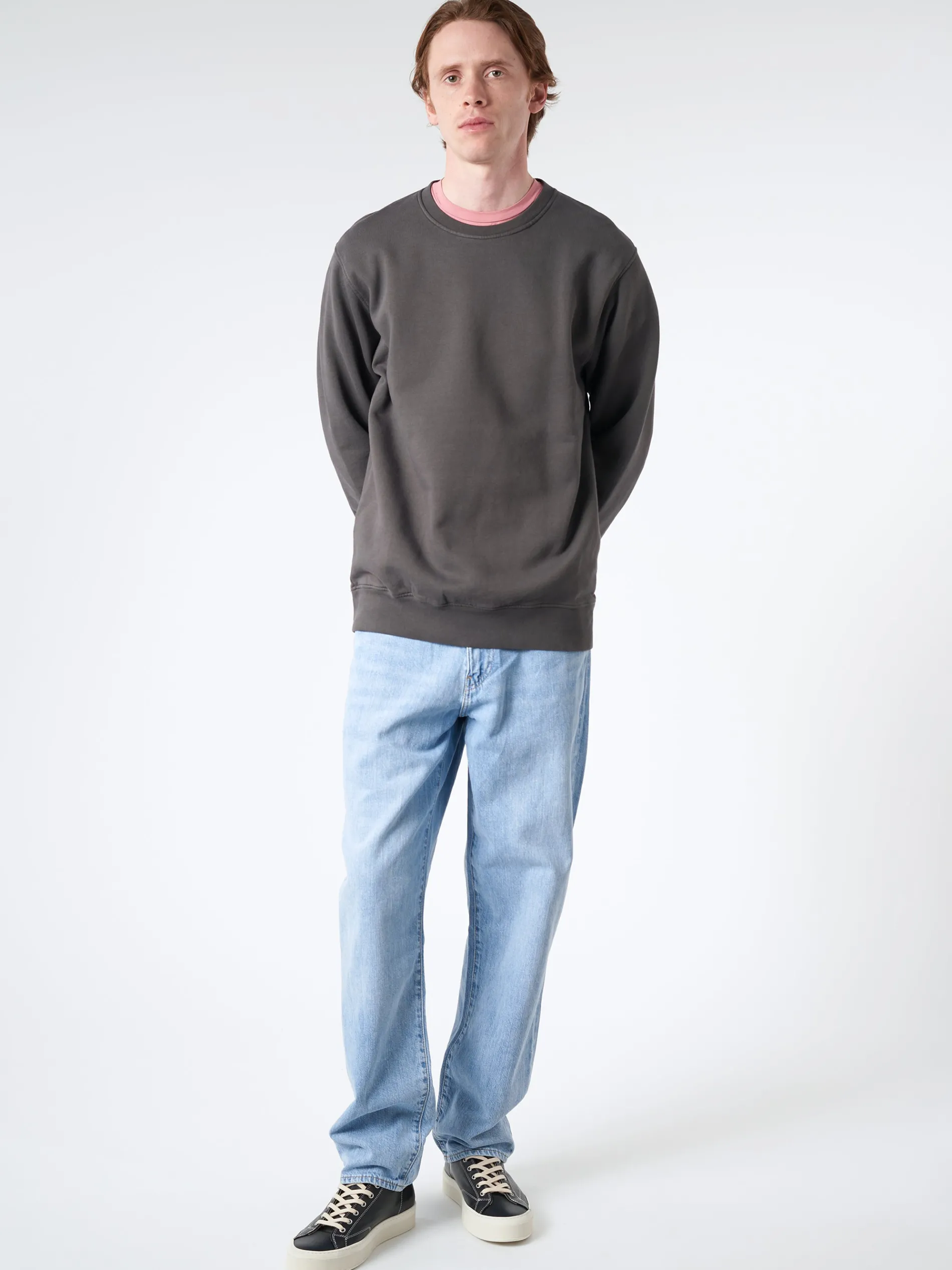 Colorful Standard - Classic Organic Crew in Lava Grey
