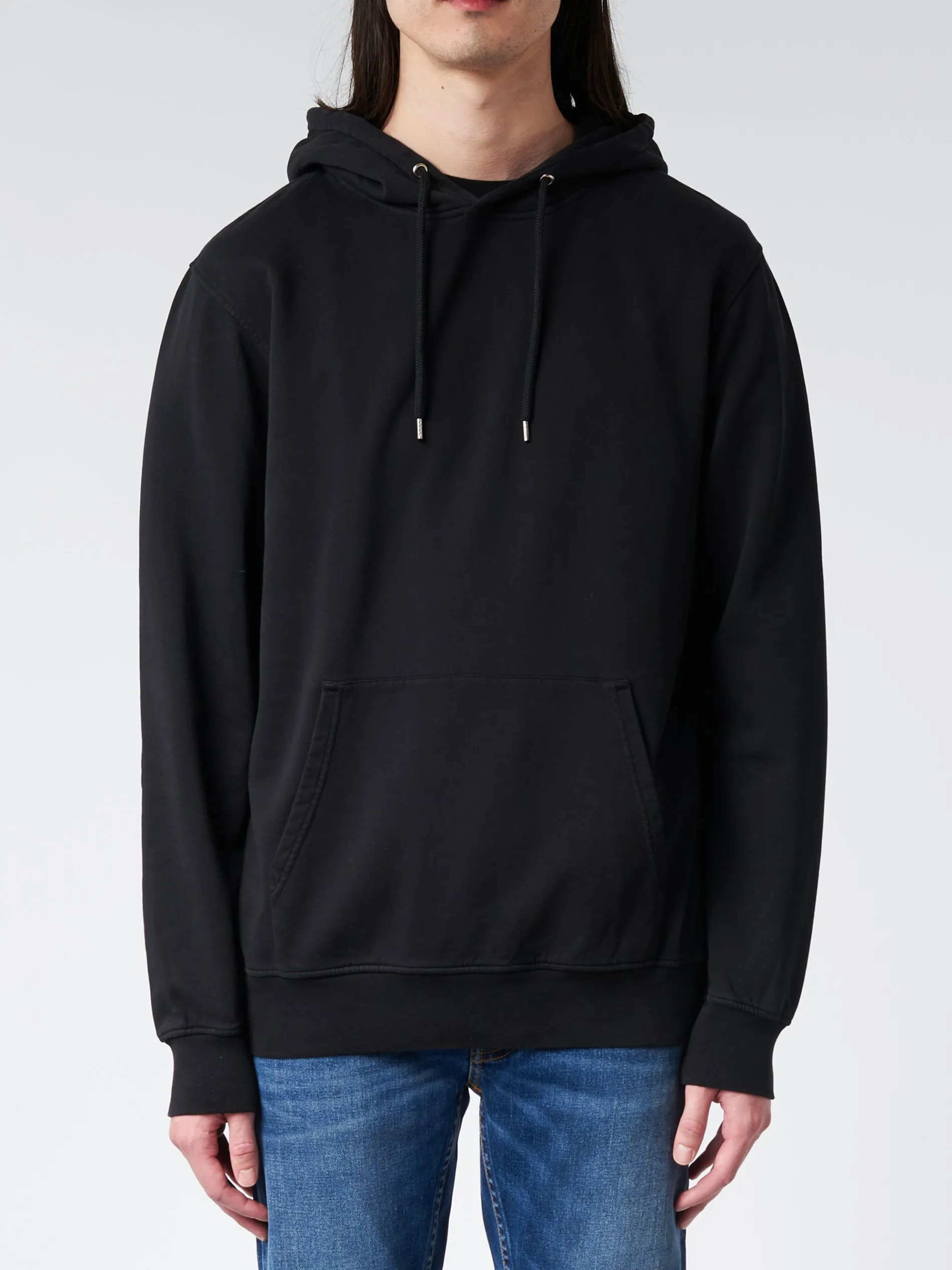 Colorful Standard - Classic Organic Hoodie in Deep Black