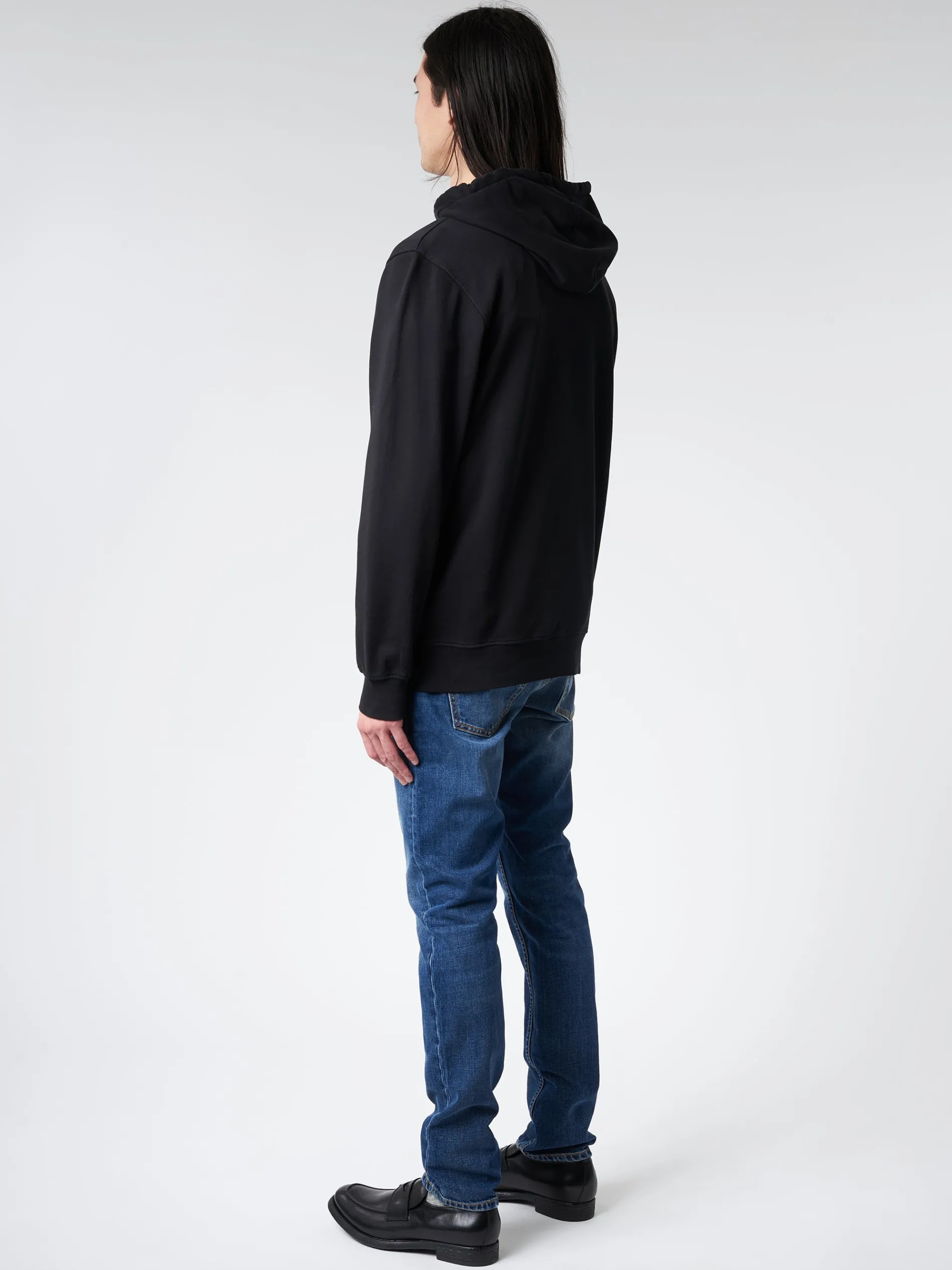 Colorful Standard - Classic Organic Hoodie in Deep Black