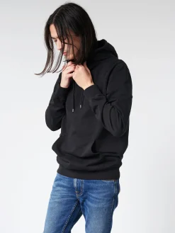 Colorful Standard - Classic Organic Hoodie in Deep Black