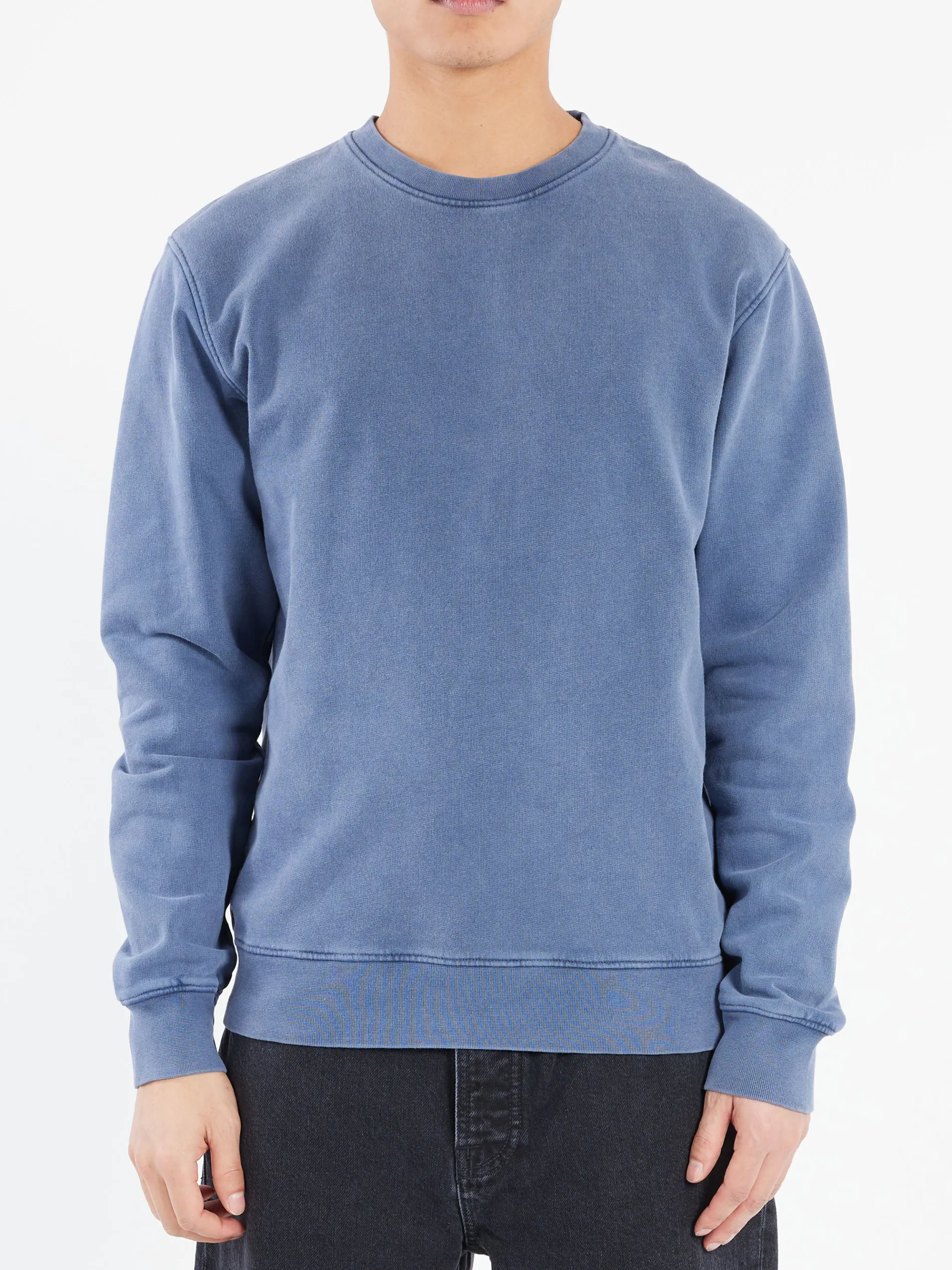 Colorful Standard - Classic Organic Crew in Neptune Blue