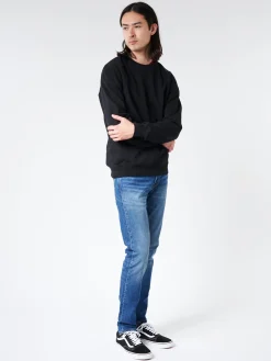 Colorful Standard - Classic Organic Crew in Deep Black