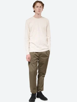 Colorful Standard - Classic Organic Long Sleeve Tee in Ivory White