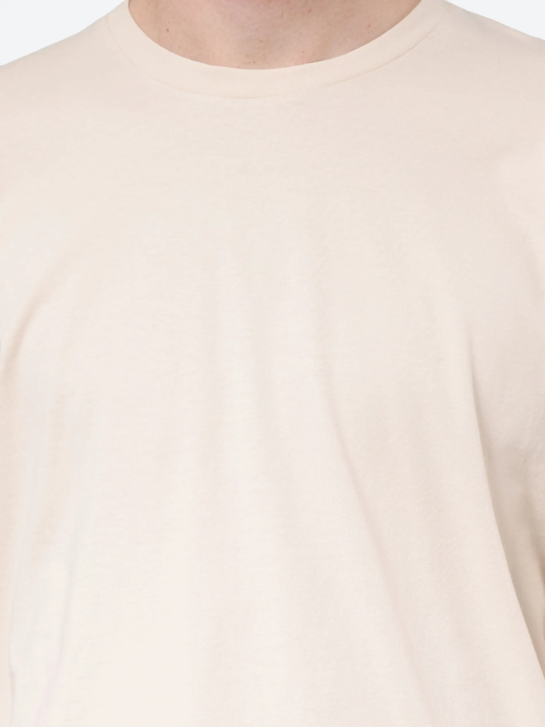 Colorful Standard - Classic Organic Long Sleeve Tee in Ivory White