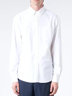 Colorful Standard - Organic Button Down Shirt in Optic White