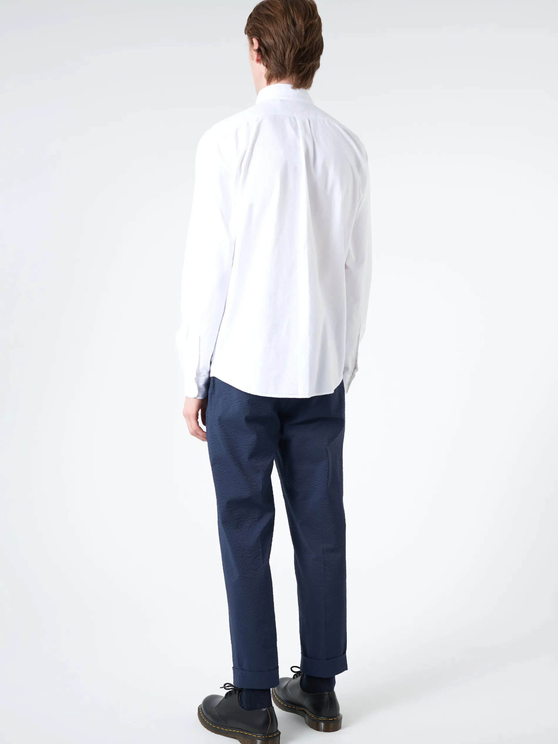 Colorful Standard - Organic Button Down Shirt in Optic White