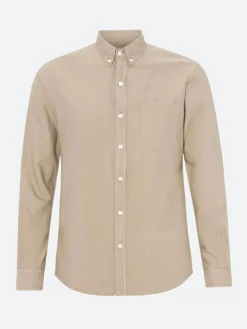 Colorful Standard - Organic Button Down Shirt in Oyster Grey