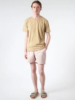 Colorful Standard - Organic Twill Shorts in Faded Pink