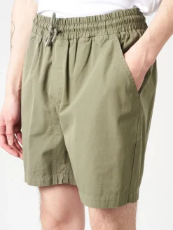 Colorful Standard - Organic Twill Shorts in Dusty Olive