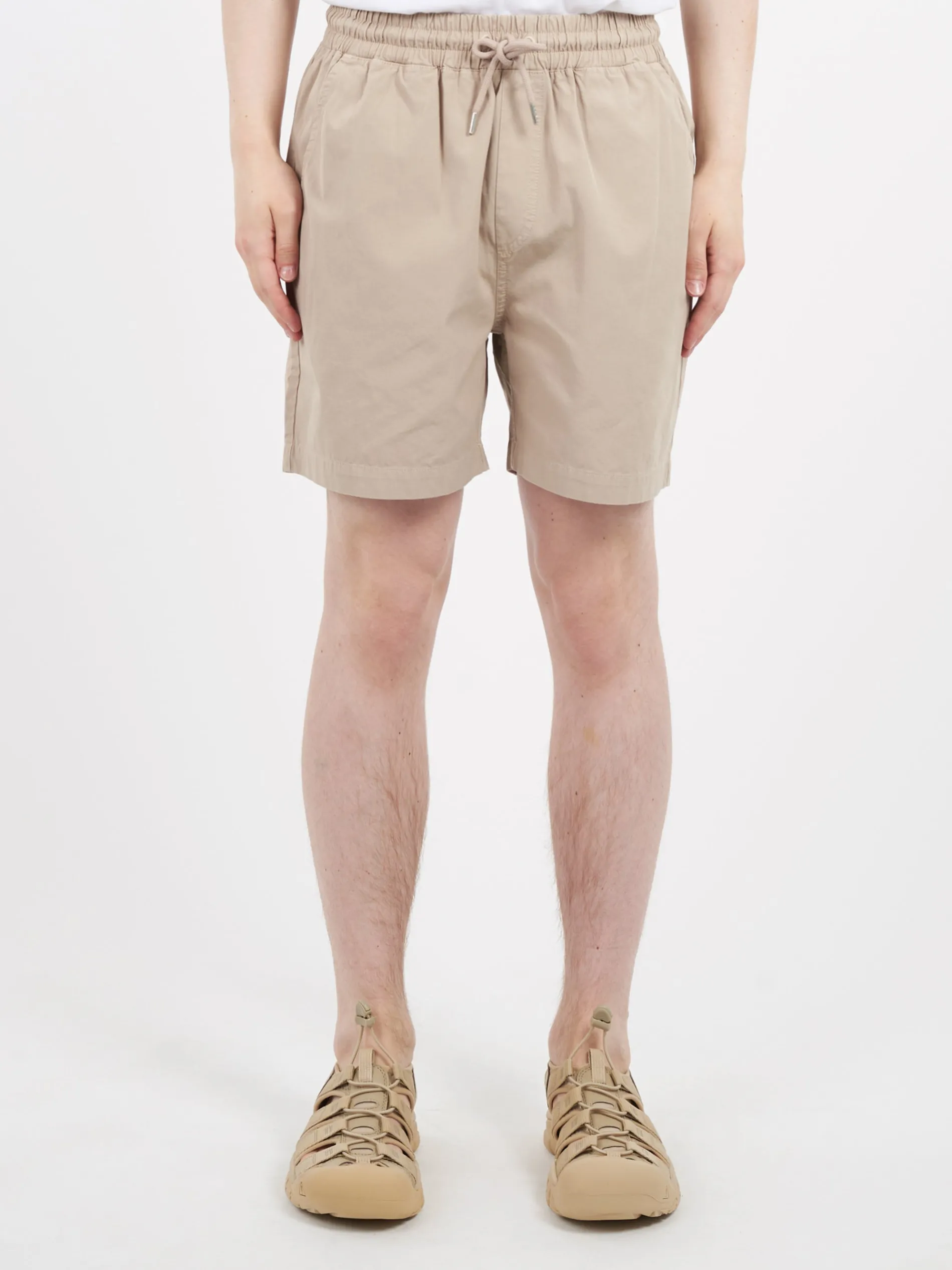 Colorful Standard - Organic Twill Shorts in Oyster Grey