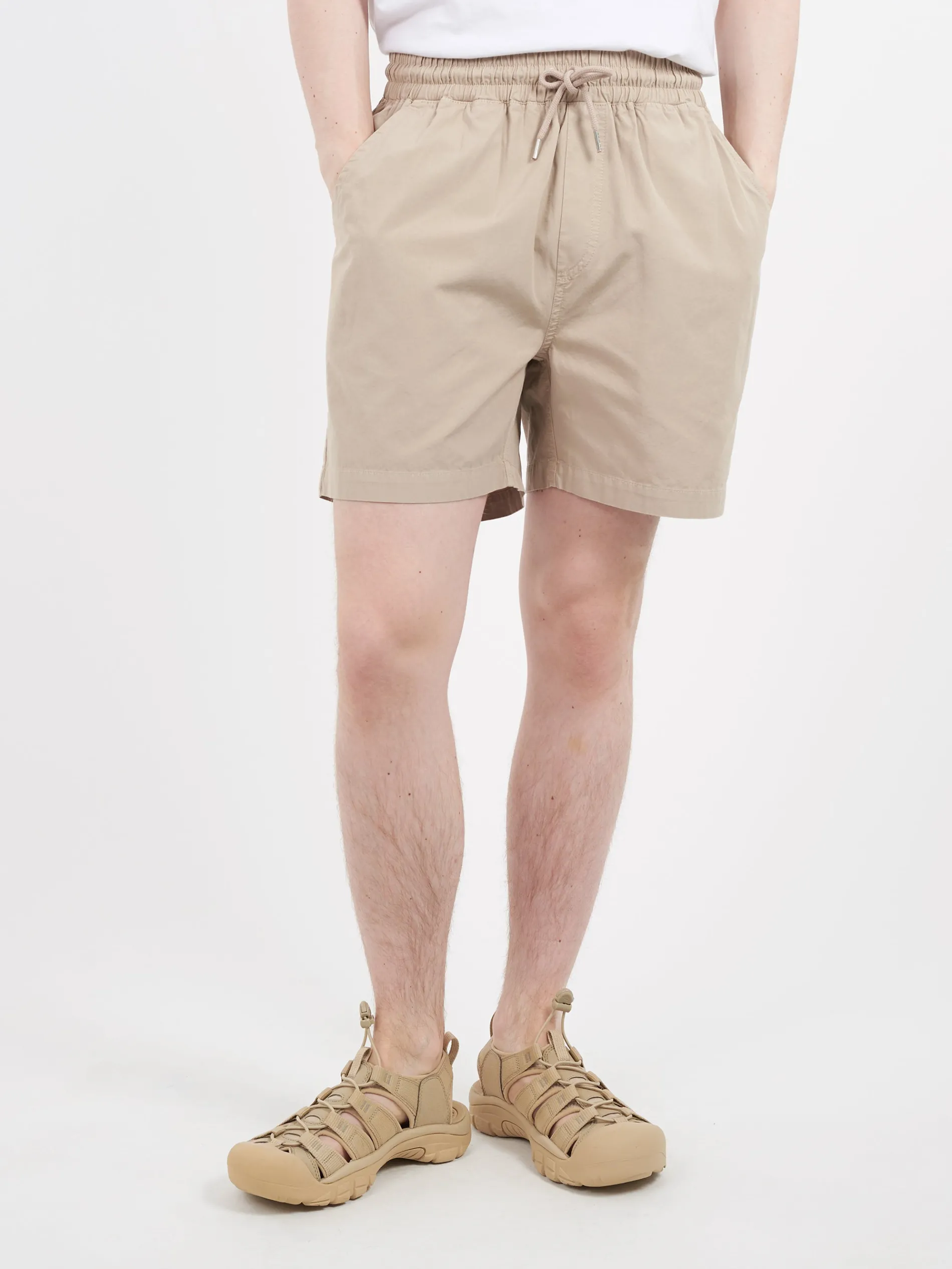 Colorful Standard - Organic Twill Shorts in Oyster Grey