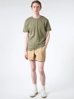 Colorful Standard - Organic Twill Shorts in Desert Khaki