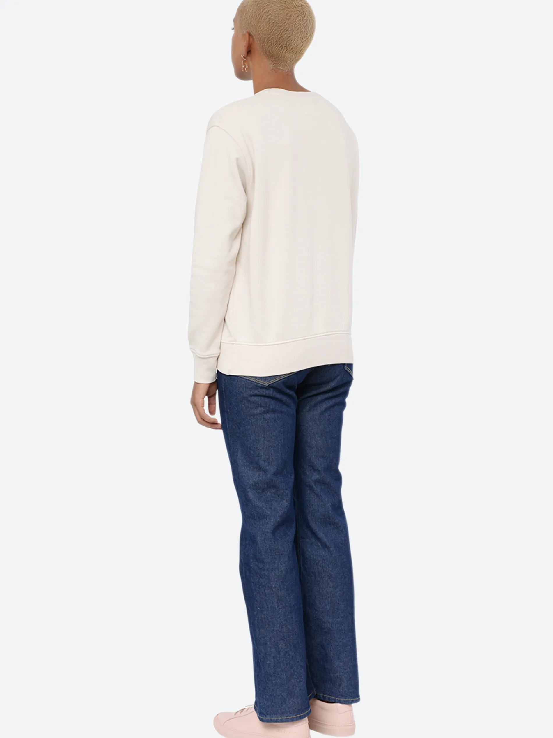 Colorful Standard - Women Classic Organic Crew in Ivory White