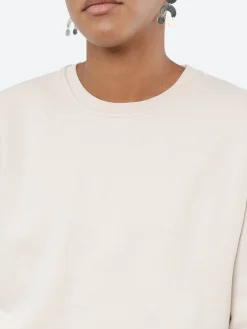 Colorful Standard - Women Classic Organic Crew in Ivory White