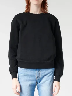 Colorful Standard - Women Classic Organic Crew in Deep Black