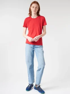 Colorful Standard - Women Light Organic Tee in Scarlet Red