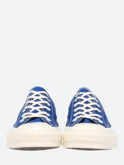 Comme des Garçons PLAY - Black Heart Chuck 70 Low Top in Blue