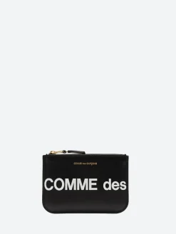 Comme des Garçons WALLET - SA8100HL Huge Logo Wallet in Black
