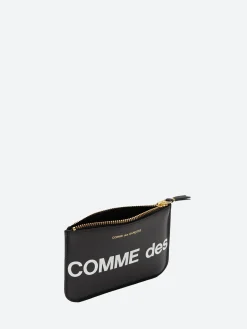 Comme des Garçons WALLET - SA8100HL Huge Logo Wallet in Black