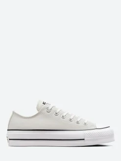 Converse - Chuck Taylor All Star Lift Platform Low Top in Grey/Black