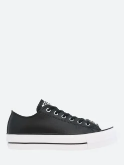 Converse - Chuck Taylor All Star Lift Leather Low Top in Black