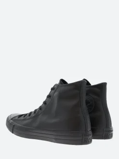 Converse - Chuck Taylor All Star Mono Leather High Top in Black Monochrome