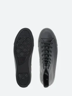 Converse - Chuck Taylor All Star Mono Leather High Top in Black Monochrome