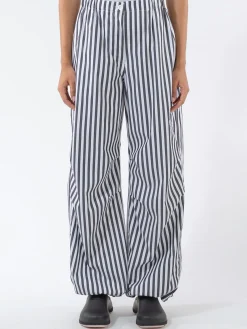 Cotton Poplin Oversized Pants