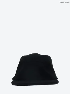 Crown Cap - Melton Cap in Black