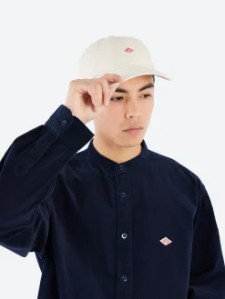 Danton - 6 Panel Cap in Ecru
