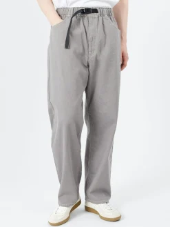 Danton - Belted Easy Pants in Grey