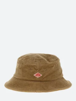 Danton - Corduroy Bucket Hat in Light Beige