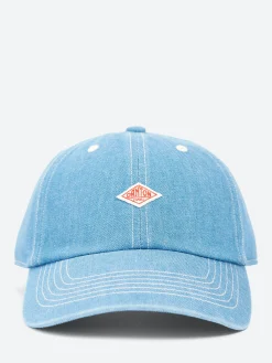Danton - Denim 6 Panel Cap in Fade Blue