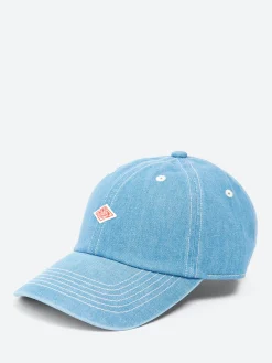 Danton - Denim 6 Panel Cap in Fade Blue