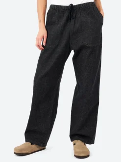 Danton - Denim Easy Pants in Black