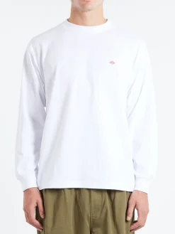 Danton - Long Sleeve T-Shirt in White