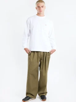 Danton - Long Sleeve T-Shirt in White