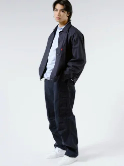 Danton - Men's Cotton Weather Short Jacket in Navy