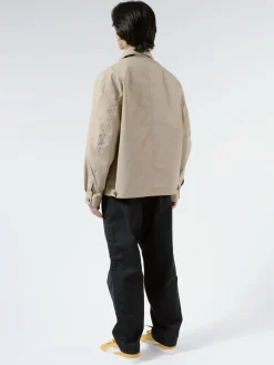 Danton - Men's 3-Layer Cloth Zip Up Jacket in Beige