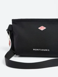 Danton - Montsouris Cordura Canvas Shoulder Bag in Black