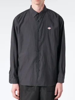Danton - Ripstop Work Shirt in Black