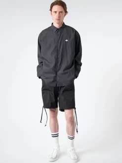 Danton - Ripstop Work Shirt in Black